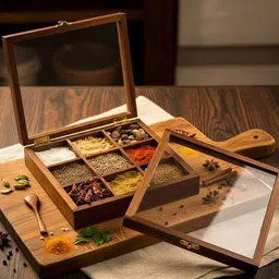 rapid cartshop Salt & Pepper Set Wooden image 1