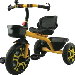 maaluv Tricycle Dual Storage Basket Tokri With Bell Safety Guardrail Seat_Model-ML 102_for Kids|Boys|Girls Age Group 2-5 Years Tricycle-picture-21