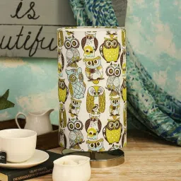 Multicolour Cotton Table Lamp by Green Girgit image 2