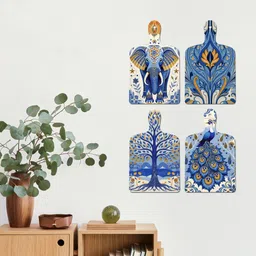 artvibes Pichwai Art Wall Hanging Home Decorative Wall Art for Living room (WH_5628N) Pack of 4 image 4