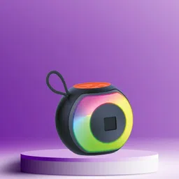 FRONY Pearl(PORTABLE DESKTOP SPEAKER) With Stereo Sound & 1200mAh BatteryC276 5 W Bluetooth Laptop/Desktop Speaker image 1