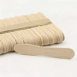 apex arts Disposable Wooden Cream Spoon Set-picture-21