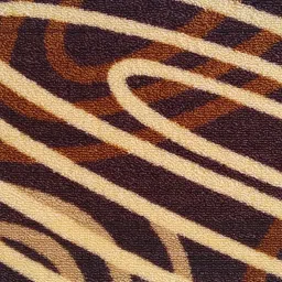 Multicolor Abstract Nylon 14x22 Inches AntiSkid 2 Door Mats By Athom Living image 5