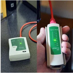 BALRAMA RJ45 and RJ11 LAN network Ethernet internet cable Tester RJ 45 Cat5 RJ 11/12 Net Network Interface Card image 5