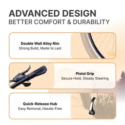 urban terrain UT6000A29 Alloy MTB Cycles Shimano Geared for Men with Dual Disc Brake 29 T (inch) Road Cycle image 5