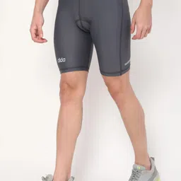 dida Solid Men Dark Grey Cycling Shorts image 3