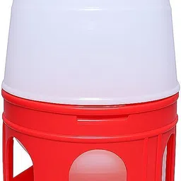 g p s Pigeon Water Drinker 3L - Red Color Caged Bird Feeder-picture-28