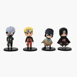 offo Naruto Anime Chibbi Figures [6-7 cm] For Home Decors, Office Desks and Study Table image 4