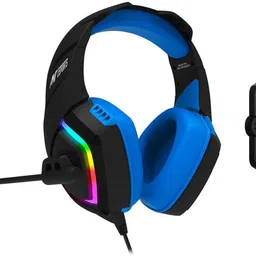 ant esports H530 Multi-Platform Pro LED Gaming Headset RGB (Black &Blue ) Wired Gaming Headset image 2