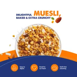Fit And Flex Baked Muesli Breakfast Cereal - Nuts About Nuts 450g (Pack Of 2) image 5