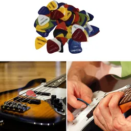 techno Guitar Picks celluloid metarial Guitar Pick image 3