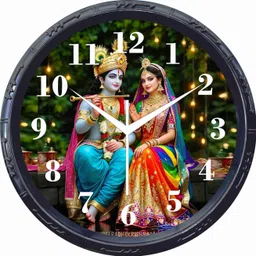 dada handicrafts Analog 24 cm X 24 cm Wall Clock-picture-24
