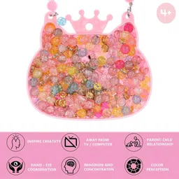 ambitieux DIY Kitty glass beads box Bracelet Making Kit . image 4