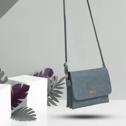 exotic Grey Women Sling Bag - Regular Size EXT-401 image 3