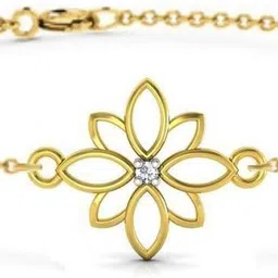 avsar Vishakha Yellow Gold 18kt Diamond Bracelet-picture-25
