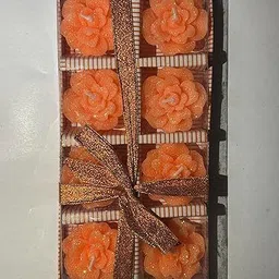 evoke Decorative Flower-Shaped Floating Candles with Gift Box Candle-picture-11