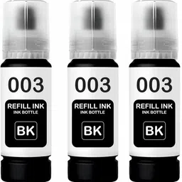 HV Cartridges 003 Black Refill Ink for L3110,L3150,L3250,L3252,L3115,L3116 Printer 3PC Black Ink Bottle-picture-26