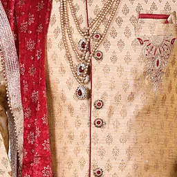 DIAMON STYLE Sherwani For Men's Embroidered Sherwani image 5