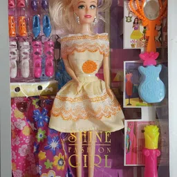 toyporium Shine Dolls for Girl’s Surprise Moveable Doll Set with Beautiful Accessories-T22-picture-36