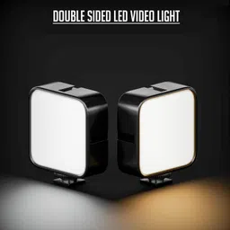 koccido LED Video Light for Phone, Camera,, Laptop with Clip 100 lx Camera LED Light image 3