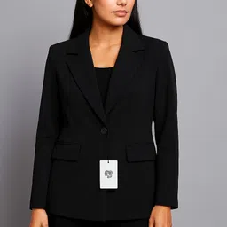 aaromcollection Women Solid Single Breasted Casual, Formal Blazer-picture-27