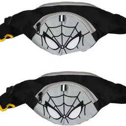 prikli travel ,Cycling, Hiking Hold Phones, Keys, Cards Real Spider Black Waist Bag Waist Bag-picture-35