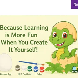 abracaboo Dino Plaster Egg DIY Kit image 5