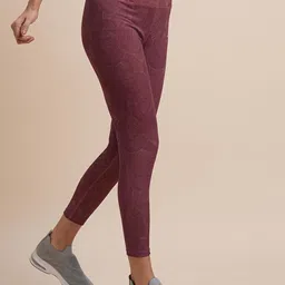 vitawolf Printed Women Maroon Tights image 3