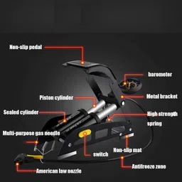 sahaj enterprise 160 psi Tyre Air Pump for Car & Bike image 5