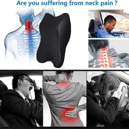 cartscolony Black Memory Foam image 5