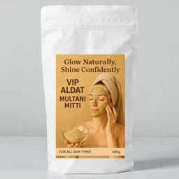 vip aldat Golden Shine Multani Mitti Herbal Detox Pack For Naturally Smooth Beautiful Skin-picture-13