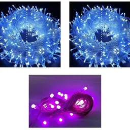 nirvair 36 LEDs 13 m Multicolor Steady Strip Rice Lights-picture-34