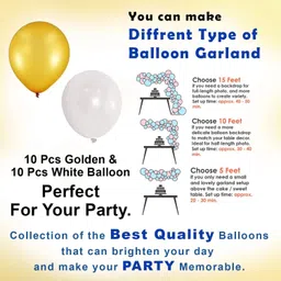 balloon and you Happy Birthday Decoration Combo With Decoration Net Curtain & Led Light image 4
