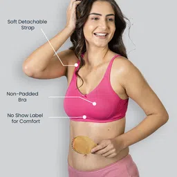 lyra Women T-Shirt Lightly Padded Bra image 4