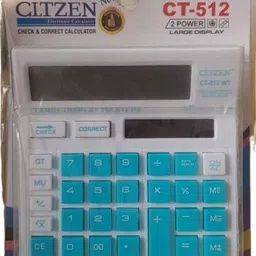 rahul citllzen ct-512 wt electronic calculator CT-512WT Financial Calculator image 2