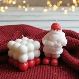 shubhdeep krafts Chrismas Candle Candle image 3