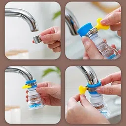 favhome Adjustable Tap Head Water Saving Extender for Kitchen Sink taps Tap Mount Water Filter image 3