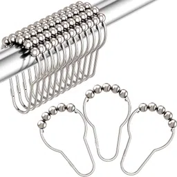 ezliving Silver Curtain Hooks Metal-picture-24