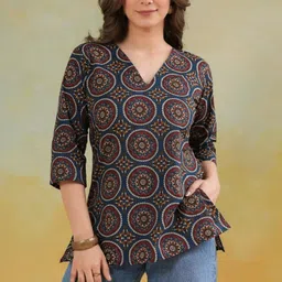 sangouri Women Printed Viscose Rayon Straight Kurta-picture-17