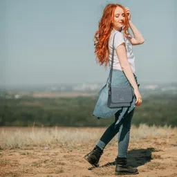 exotic Grey Women Sling Bag - Regular Size EXT-401 image 4