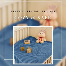 vas collections Solid Crib Crib Baby Blanket for Heavy Winter image 4