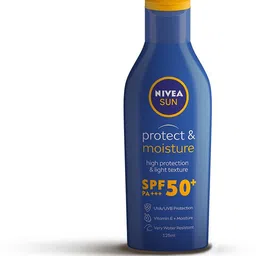 nivea Sunscreen - SPF 50+ PA++++ UVA UVB, Moisturizing Lotion with Vitamin E, For Men & Women image 3