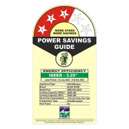 Blue Star L Series 5 in 1 Convertible 1.5 Ton 3 Star Inverter Window AC with Self Diagnosis (2025 Model, Copper Condenser, WIE318L) image 2