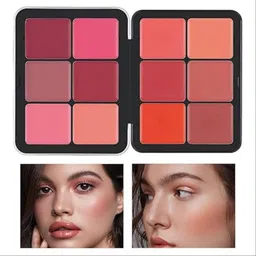 my colors ULTRA HD BLUSHER PALETTE & CREAM CONCEALER AND FACE MAKEUP BLUSHER PALETTE 24g image 4