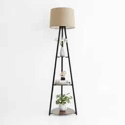 nt trader Tripod Floor lamp image 4