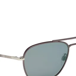 DIESEL Men Grey Lens & Brown Aviator Sunglasses DL0219 53 08C image 2