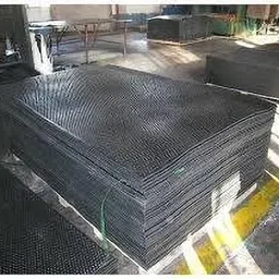 noroix Black Cow Mat With Extra Premium Quality Made From pure Rubber Hygienic Cow, Dog, Hamster, Guinea Pig, Miniature Pig Pet Mat image 2