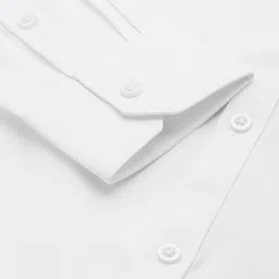 the indian garage co. Men Slim Fit Solid Spread Collar Formal Shirt image 3