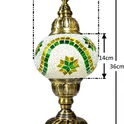 devbeads Turkish Style Mosaic Lamp Table Lamp image 3