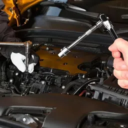 okasta 32Pcs Heavy 1/2"inch Combinational Ratchet Socket Wrench Socket Set image 5